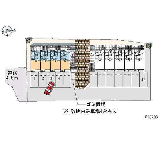 ★手数料０円★相模原市緑区原宿４丁目　月極駐車場（LP）